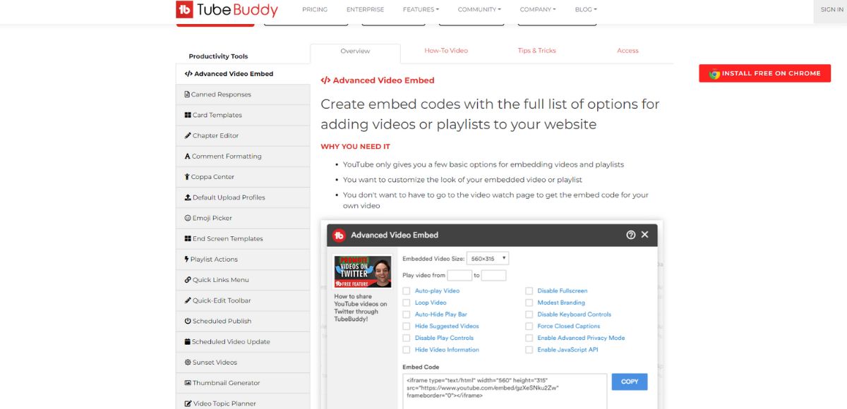 Quickly Edit Your Videos With TubeBuddy’s Toolbar