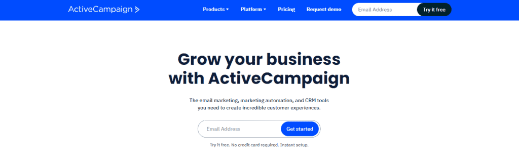 ActiveCampaign Interface