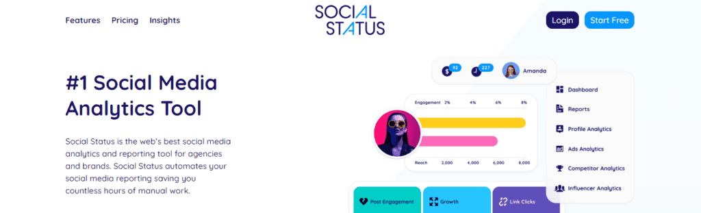Social Status Interface